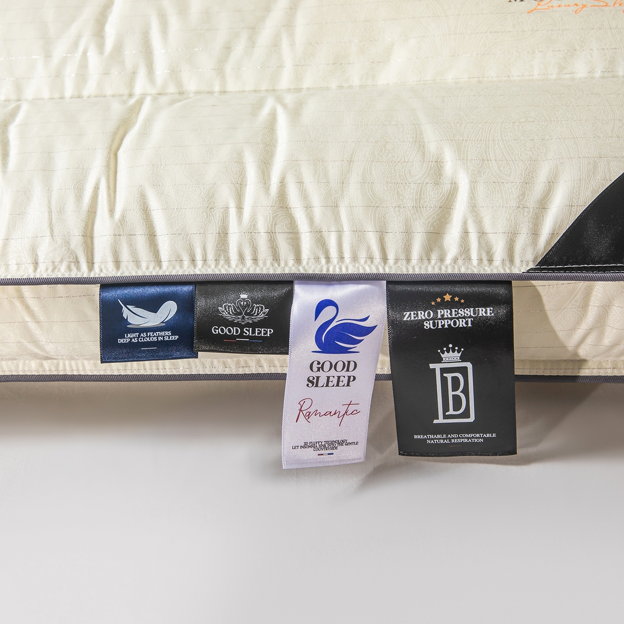 91家纺网 家纺一手货源 找家纺 麦肯锡 2025新款云逸三分区类羽丝绒枕枕头枕芯 云逸三分区类羽丝绒枕/对