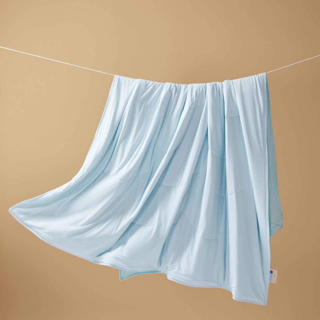 91家纺网 家纺一手货源 找家纺 （总）观月轩家纺 2025新款纯色星球同款深睡双感针织凉感夏被