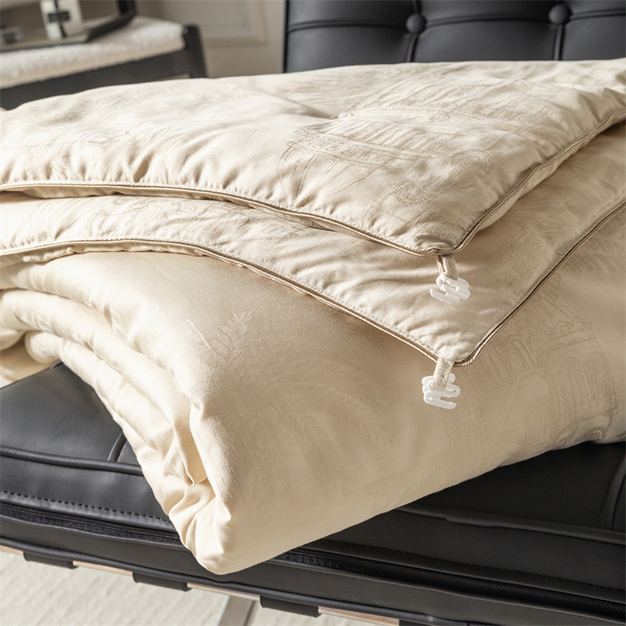 91家纺网 家纺一手货源 找家纺 （总）缦纯蚕丝羽绒馆2025新款特级国标双宫桑蚕丝被城堡女王手工100%桑蚕丝被子春秋被夏被冬被长丝绵被子子母被保真可检测