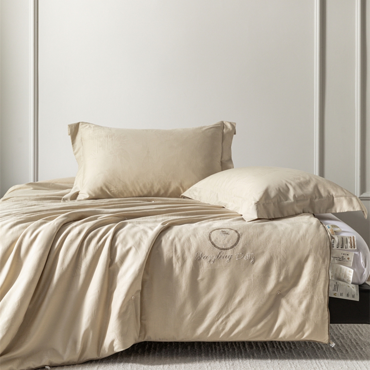 91家纺网 家纺一手货源 找家纺 （总）缦纯蚕丝羽绒馆2025新款特级国标双宫桑蚕丝被城堡女王手工100%桑蚕丝被子春秋被夏被冬被长丝绵被子子母被保真可检测