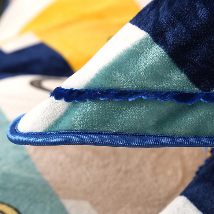 91家纺网 家纺一手货源 找家纺 牵依 2025新款金貂绒四件套牛奶绒四件套安迪小熊