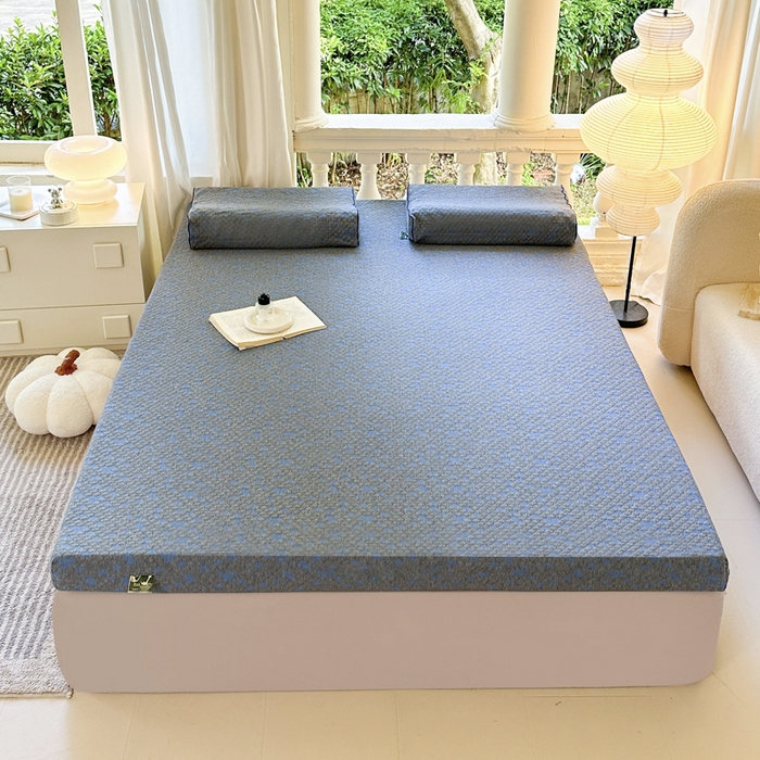 （总）美丽折家纺 2025新款双拉链头鸟眼布乳胶床垫内套