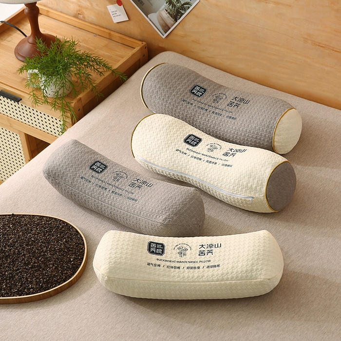 91家纺网 家纺一手货源 找家纺 （总）金牛枕芯 2025新款针织棉大凉山苦荞麦枕枕头枕芯