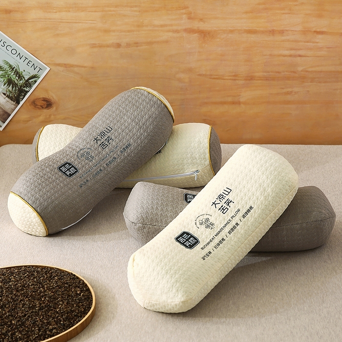 91家纺网 家纺一手货源 找家纺 （总）金牛枕芯 2025新款针织棉大凉山苦荞麦枕枕头枕芯