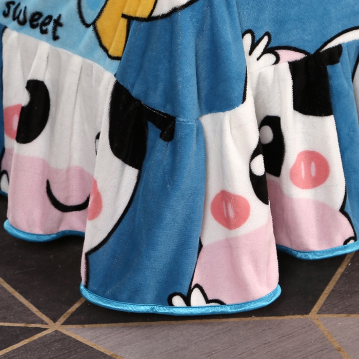 91家纺网 家纺一手货源 找家纺 牵依 2025新款金貂绒四件套牛奶绒四件套发财牛牛