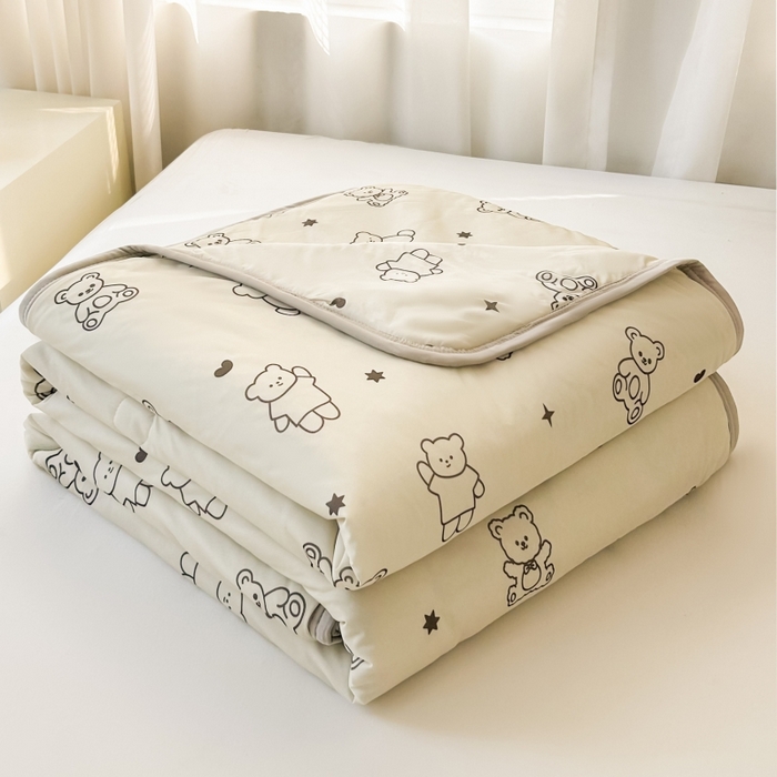 91家纺网 家纺一手货源 找家纺 （总）观月轩家纺 2025新款亲肤舒适凉感丝夏被夏凉被空调被