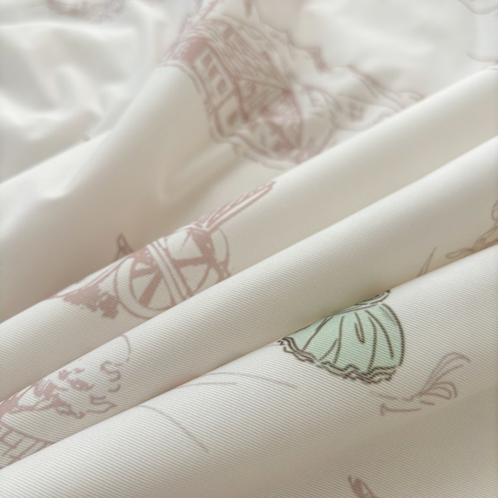 91家纺网 家纺一手货源 找家纺 观月轩家纺 2025新款亲肤舒适凉感丝夏被夏凉被空调被 彼得兔庄园-咖