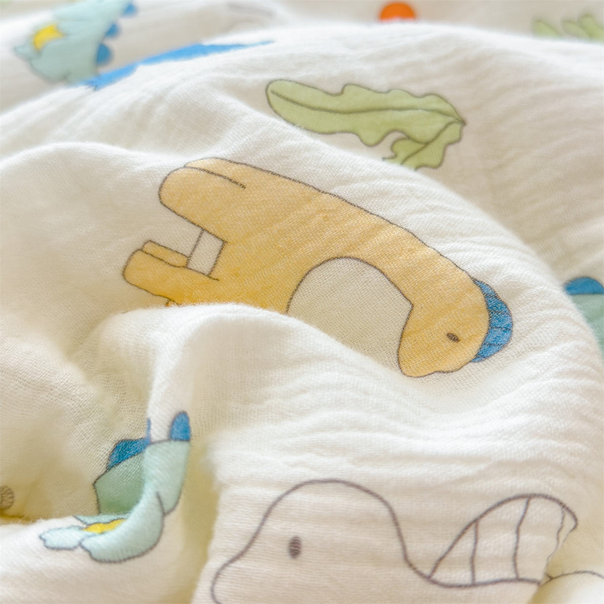 91家纺网 家纺一手货源 找家纺 观月轩家纺 2025新款全棉纯棉大豆冬被春秋被被子被芯（10%大豆纤维包检测） 冬被-恐龙岛