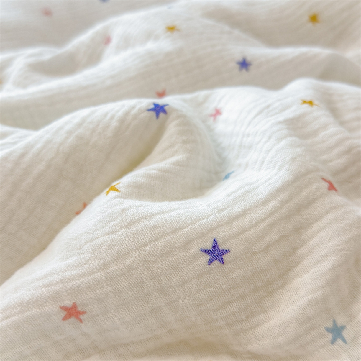 91家纺网 家纺一手货源 找家纺 观月轩家纺 2025新款全棉纯棉大豆冬被春秋被被子被芯（10%大豆纤维包检测） 冬被-小星星