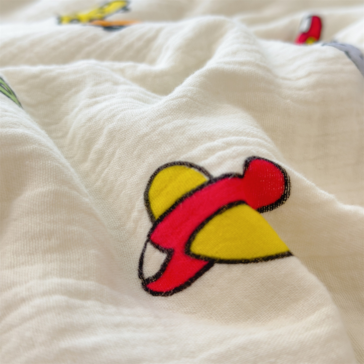 91家纺网 家纺一手货源 找家纺 观月轩家纺 2025新款全棉纯棉大豆冬被春秋被被子被芯（10%大豆纤维包检测） 冬被-小汽车