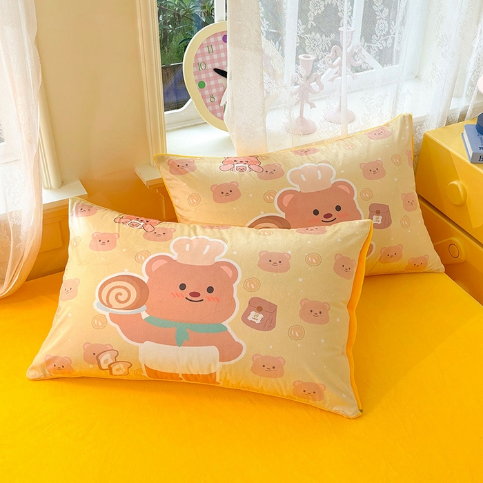 91家纺网 家纺一手货源 找家纺 （总）ds生活馆 2025新款大版卡通水晶绒牛奶绒单枕套