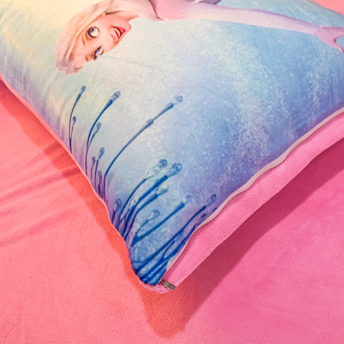 91家纺网 家纺一手货源 找家纺 （总）ds生活馆 2025新款大版卡通水晶绒牛奶绒单枕套