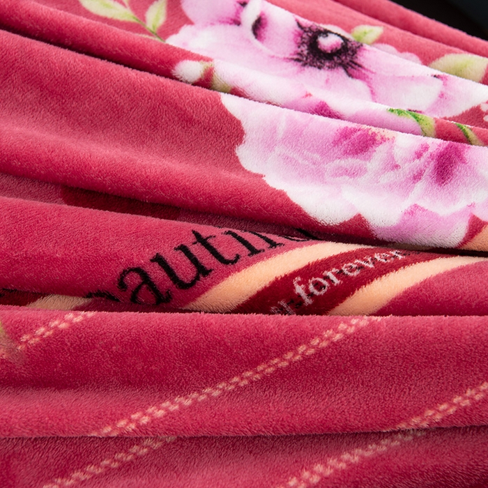 91家纺网 家纺一手货源 找家纺 牵依 2025新款金貂绒四件套牛奶绒四件套花香怡人