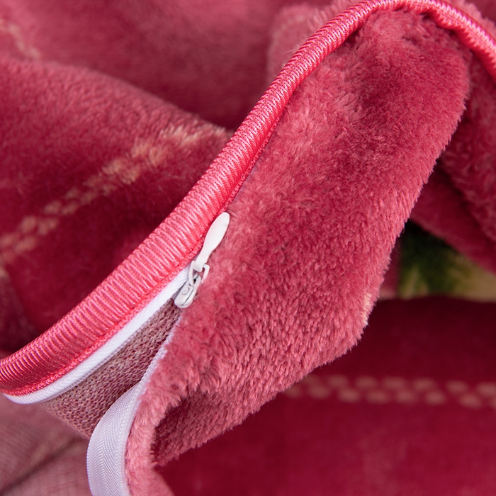 91家纺网 家纺一手货源 找家纺 牵依 2025新款金貂绒四件套牛奶绒四件套花香怡人