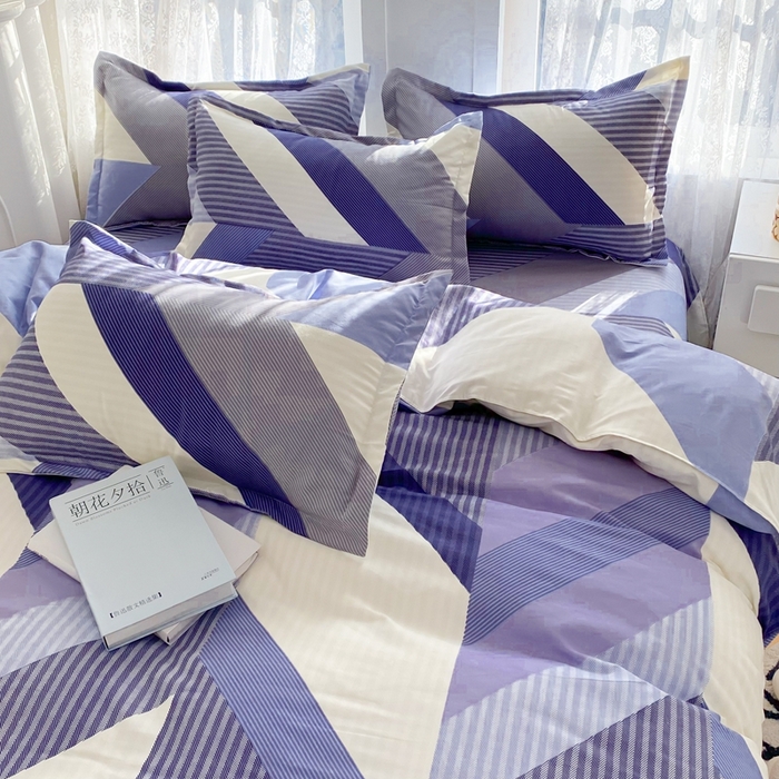 91家纺网 家纺一手货源 找家纺 简冠 开学季2025植物羊绒学生宿舍上下铺学生三件套学生床垫被子被芯大礼包 格悦传奇