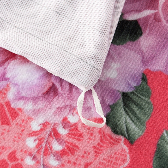 91家纺网 家纺一手货源 找家纺 牵依 2025新款金貂绒四件套牛奶绒四件套浪漫花海