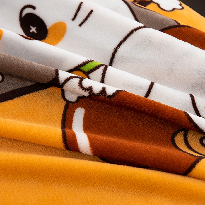 91家纺网 家纺一手货源 找家纺 牵依 2025新款金貂绒四件套牛奶绒四件套萝卜兔