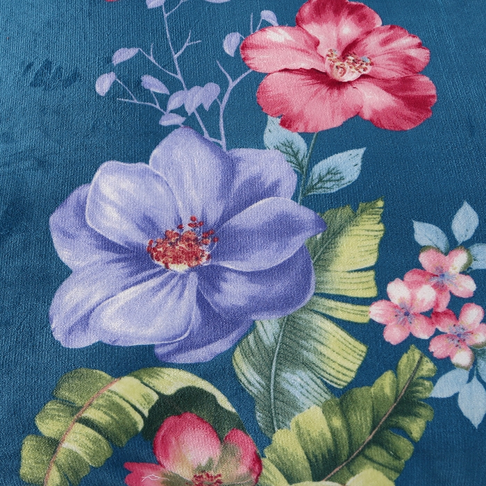 91家纺网 家纺一手货源 找家纺 牵依 2025新款金貂绒四件套牛奶绒四件套柔情花香