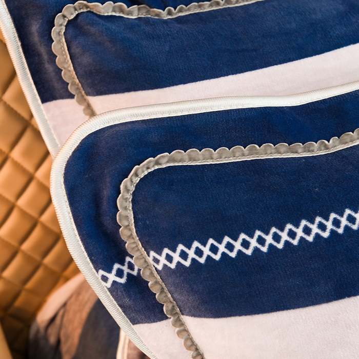 91家纺网 家纺一手货源 找家纺 牵依 2025新款金貂绒四件套牛奶绒四件套时尚之约