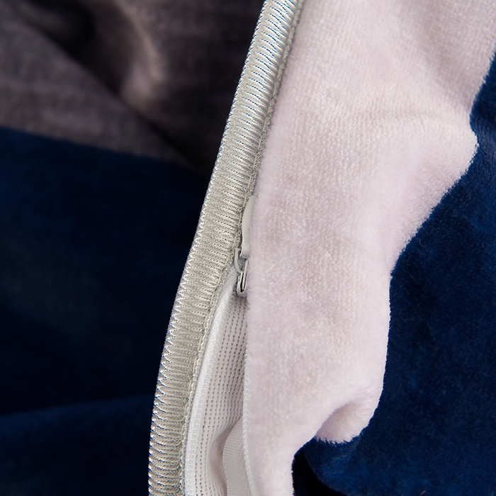 91家纺网 家纺一手货源 找家纺 牵依 2025新款金貂绒四件套牛奶绒四件套时尚之约