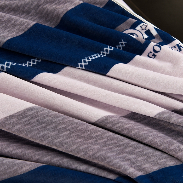 91家纺网 家纺一手货源 找家纺 牵依 2025新款金貂绒四件套牛奶绒四件套时尚之约