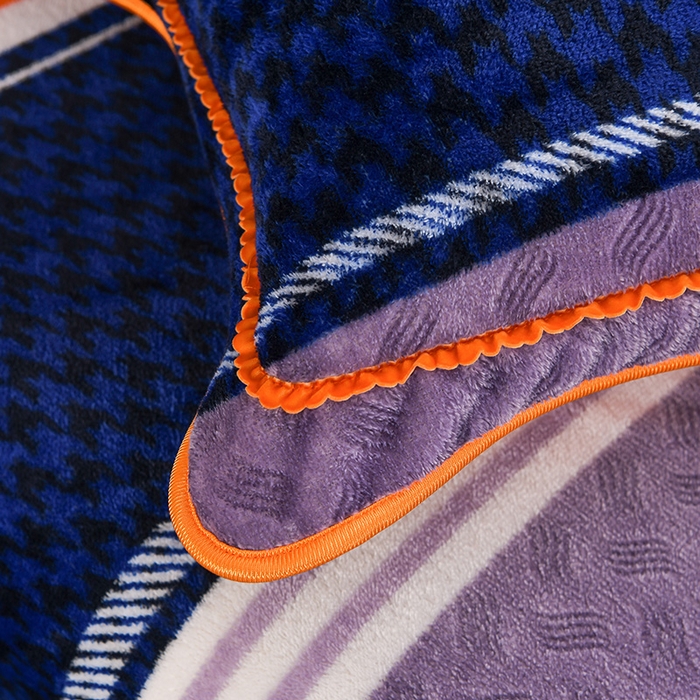 91家纺网 家纺一手货源 找家纺 牵依 2025新款金貂绒四件套牛奶绒四件套休闲时光