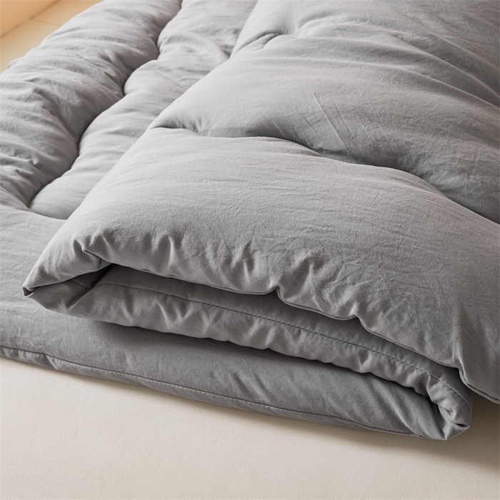 91家纺网 家纺一手货源 找家纺 （总）爱微坊 2025新款水洗棉大豆纤维冬被春秋被四季被子被芯