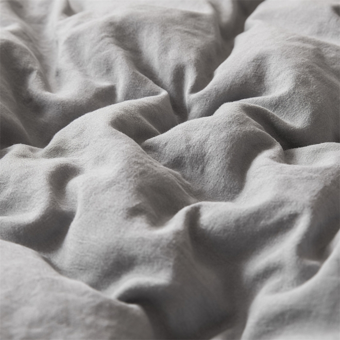 91家纺网 家纺一手货源 找家纺 爱微坊 2025新款水洗棉大豆纤维冬被春秋被四季被子被芯 灰色