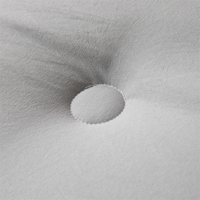 91家纺网 家纺一手货源 找家纺 爱微坊 2025新款水洗棉大豆纤维冬被春秋被四季被子被芯 灰色