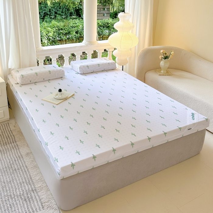 91家纺网 家纺一手货源 找家纺 美丽折家纺 2025新款双拉链头鸟眼布乳胶床垫内套 二代