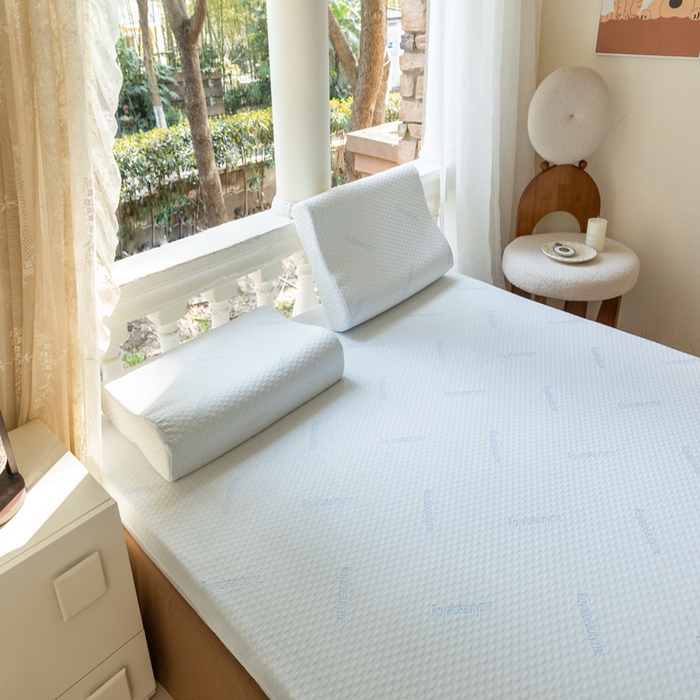 91家纺网 家纺一手货源 找家纺 美丽折家纺 2025新款双拉链头针织棉乳胶床垫外套 皇家三代