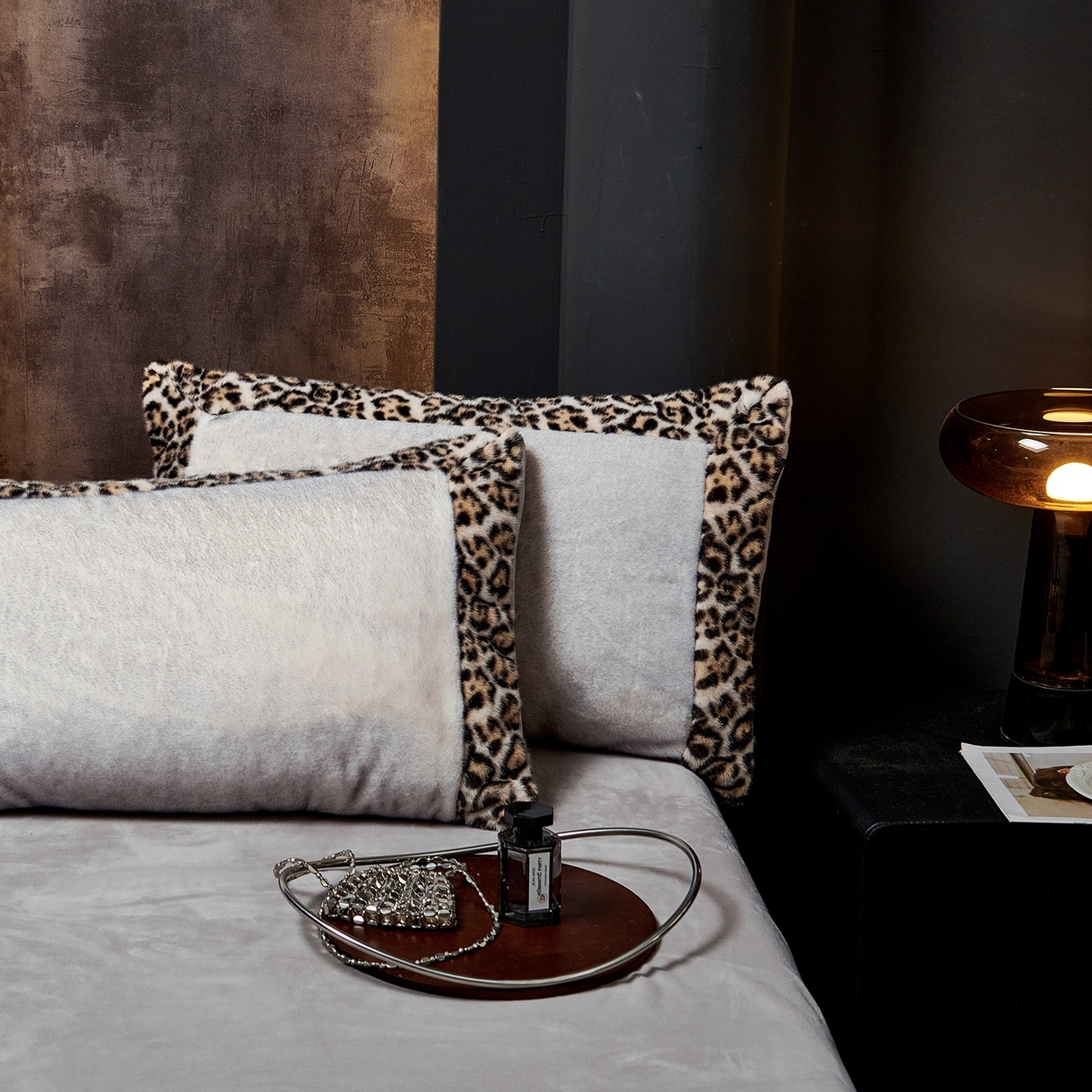 91家纺网 家纺一手货源 找家纺 优姿家纺 2025新款梦想家580克13斤半欧貂绒保暖四件套 梦想家-雾灰