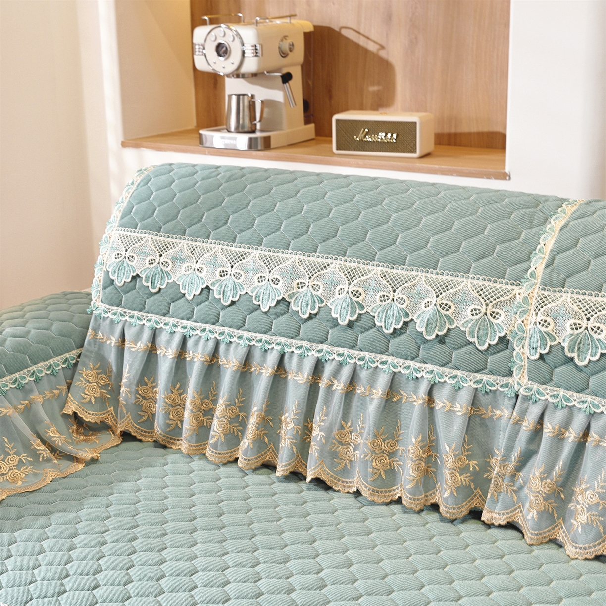 91家纺网 家纺一手货源 找家纺 （总）共鸣沙发垫 2025新款繁花沙发垫