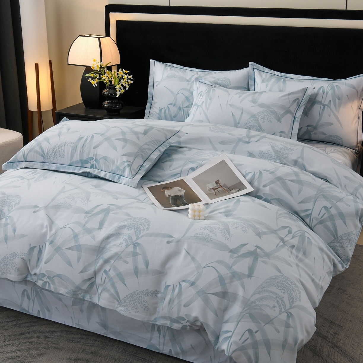 91家纺网 家纺一手货源 找家纺 （总）润淳家居 2025新款百分百全棉磨毛四件套