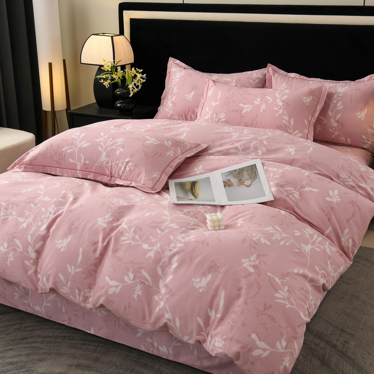 91家纺网 家纺一手货源 找家纺 （总）润淳家居 2025新款百分百全棉磨毛四件套