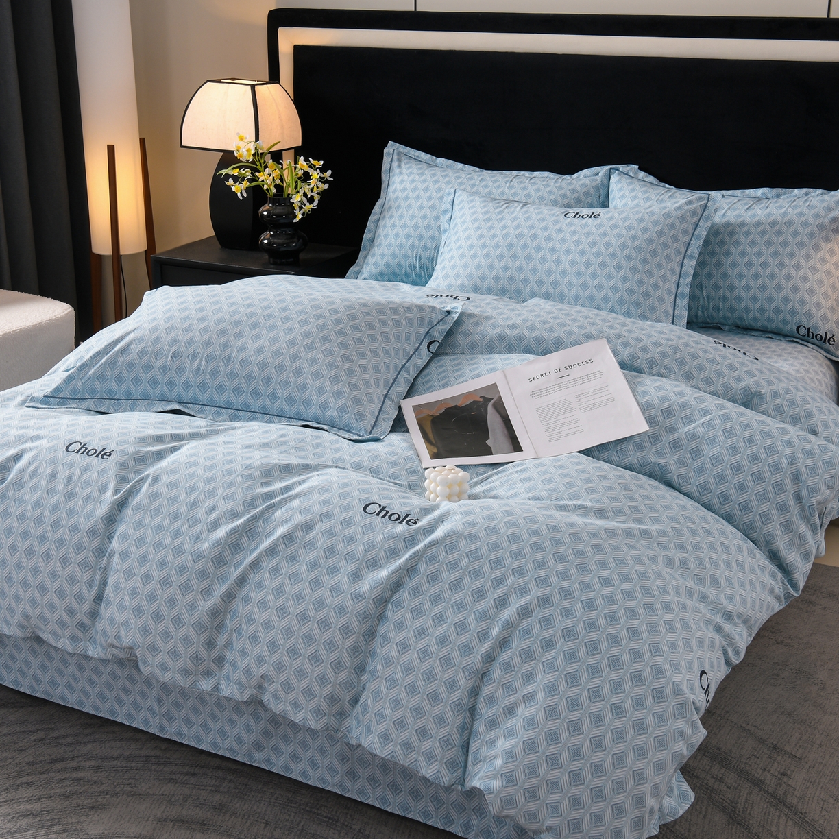 91家纺网 家纺一手货源 找家纺 （总）润淳家居 2025新款百分百全棉磨毛四件套