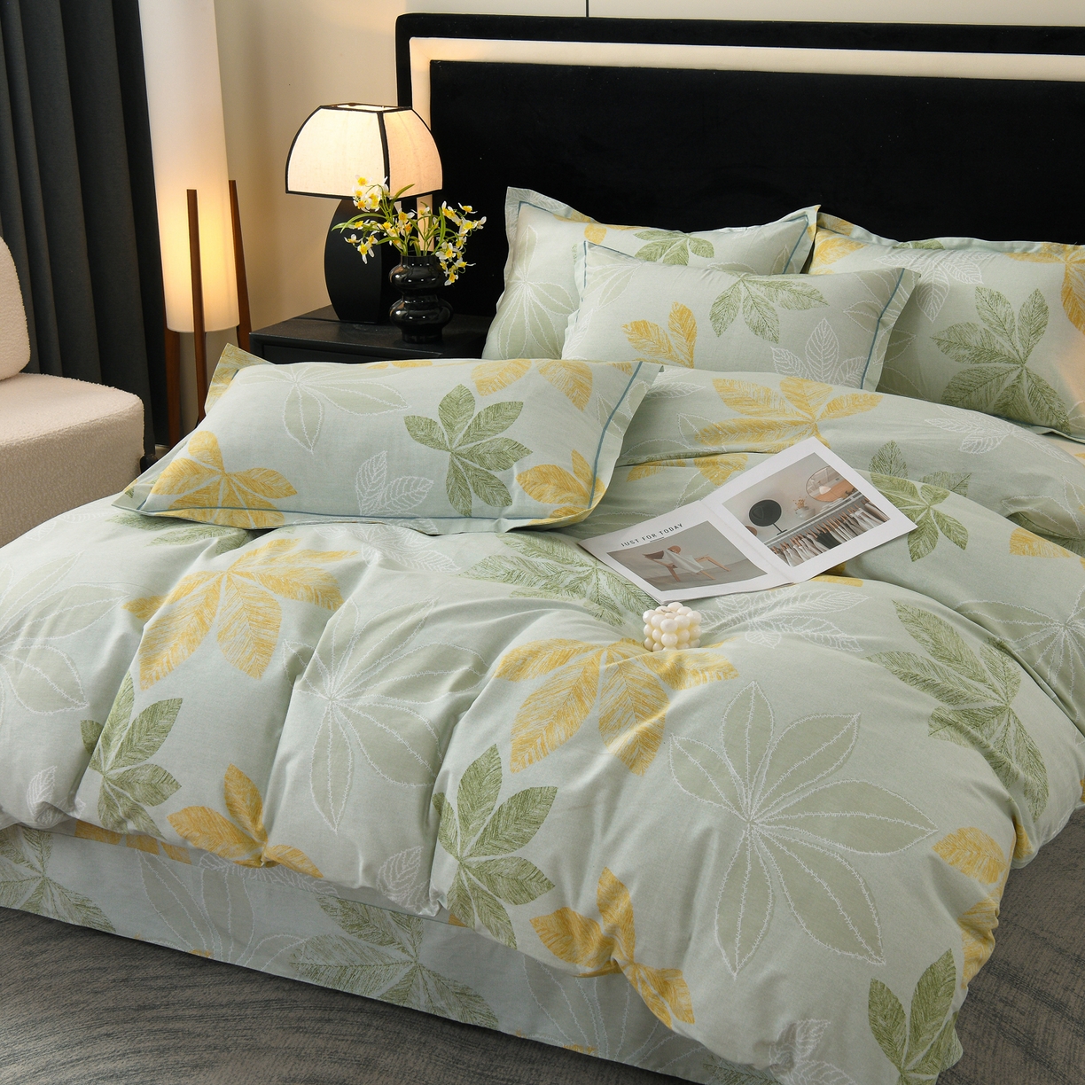 91家纺网 家纺一手货源 找家纺 （总）润淳家居 2025新款百分百全棉磨毛四件套