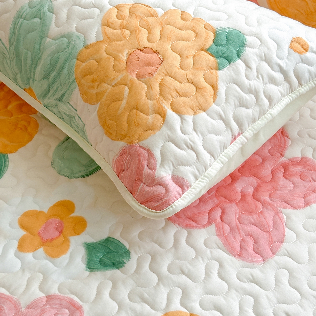 91家纺网 家纺一手货源 找家纺 （总）笠裙家纺 2025新款磨毛夹棉S边单件三件套韩版防滑床裙单床裙床裙单件