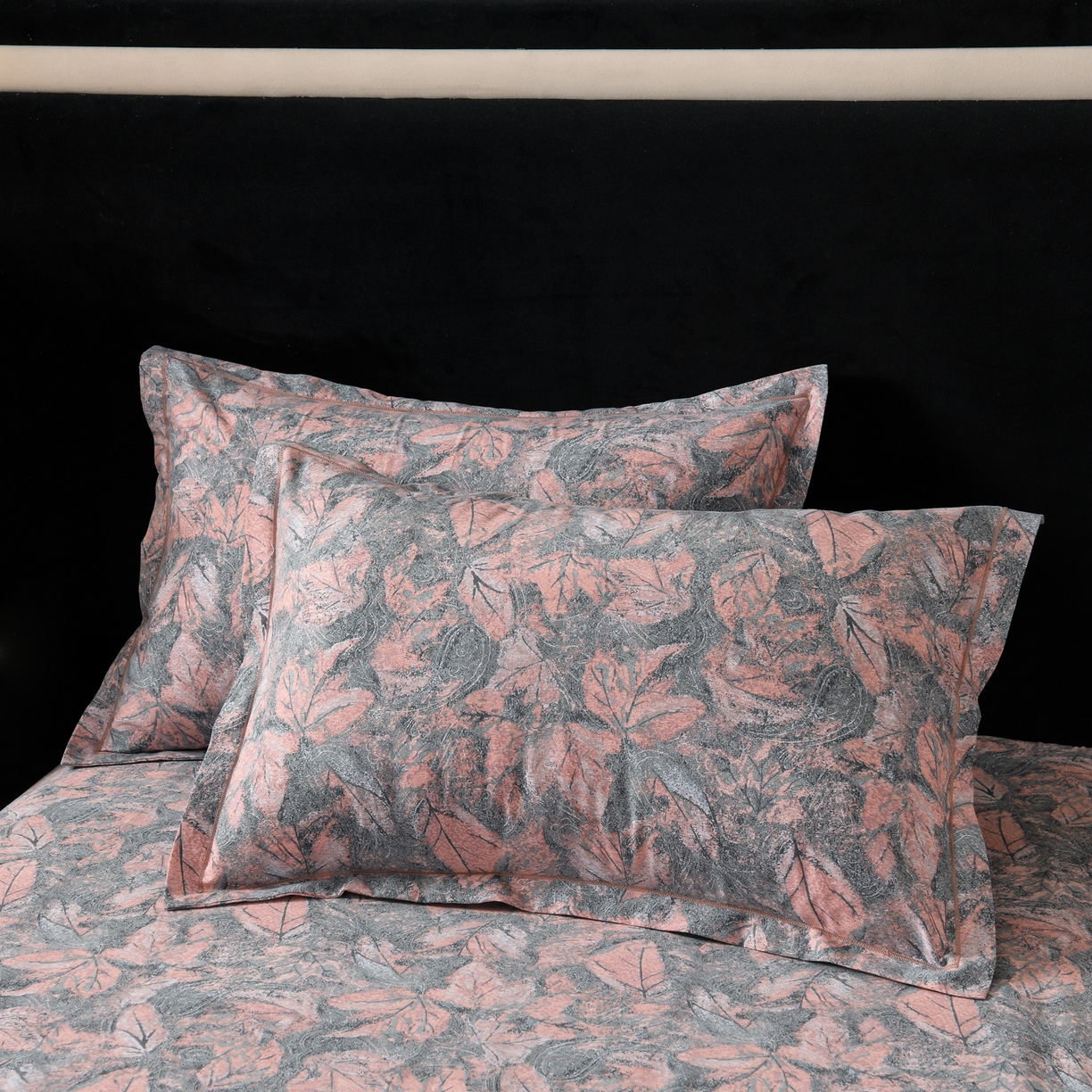 91家纺网 家纺一手货源 找家纺 润淳家居 2025新款百分百全棉磨毛四件套 巴黎春天 粉