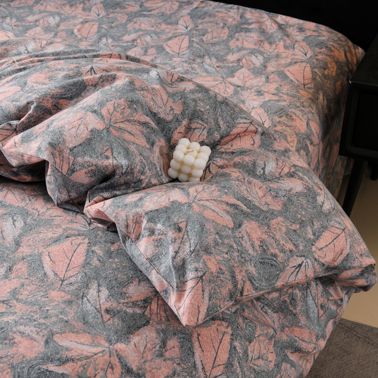 91家纺网 家纺一手货源 找家纺 润淳家居 2025新款百分百全棉磨毛四件套 巴黎春天 粉