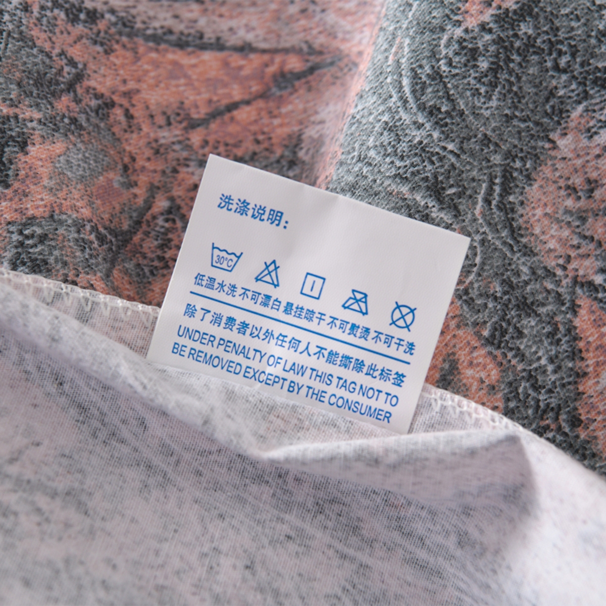 91家纺网 家纺一手货源 找家纺 润淳家居 2025新款百分百全棉磨毛四件套 巴黎春天 粉