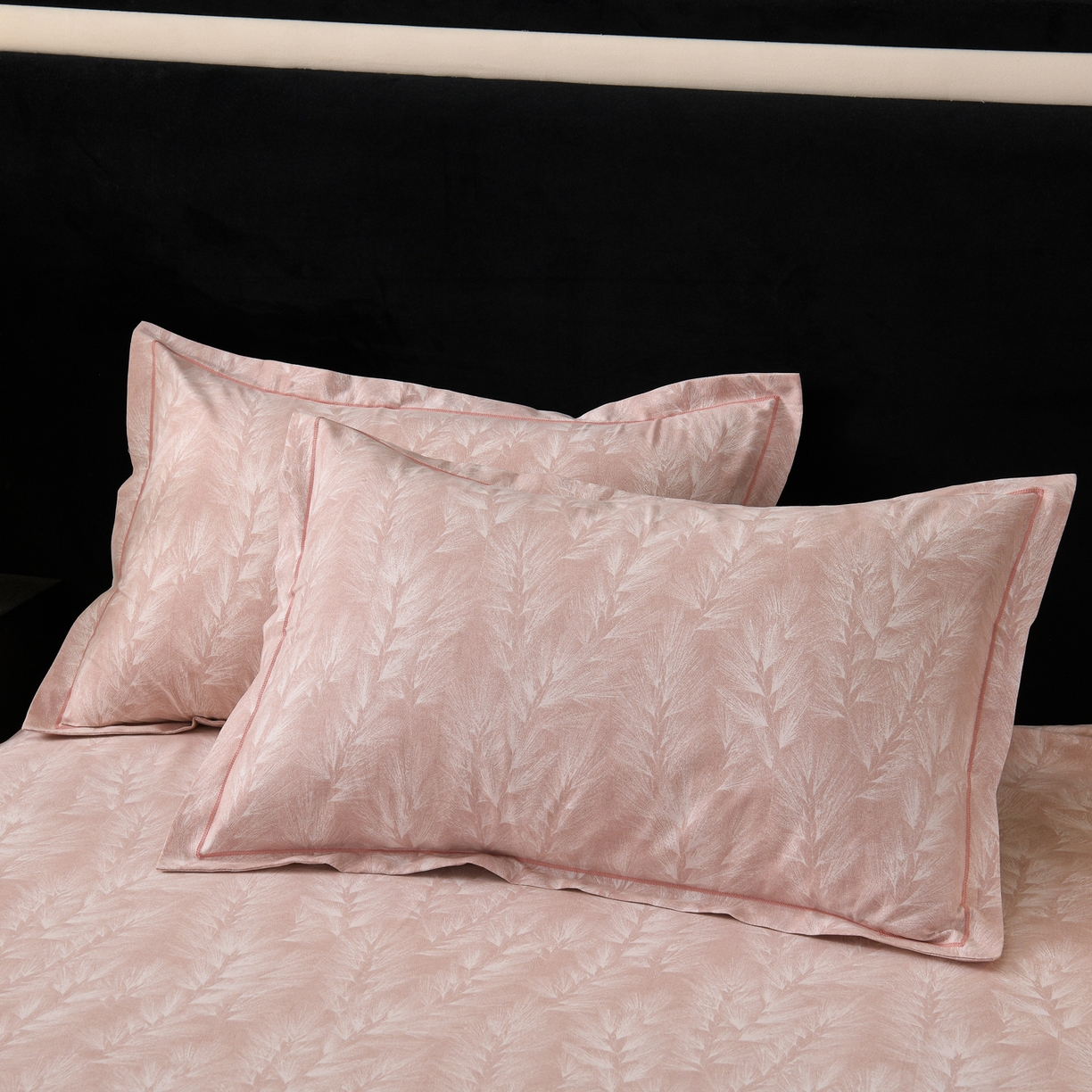 91家纺网 家纺一手货源 找家纺 润淳家居 2025新款百分百全棉磨毛四件套 丰收季节 粉