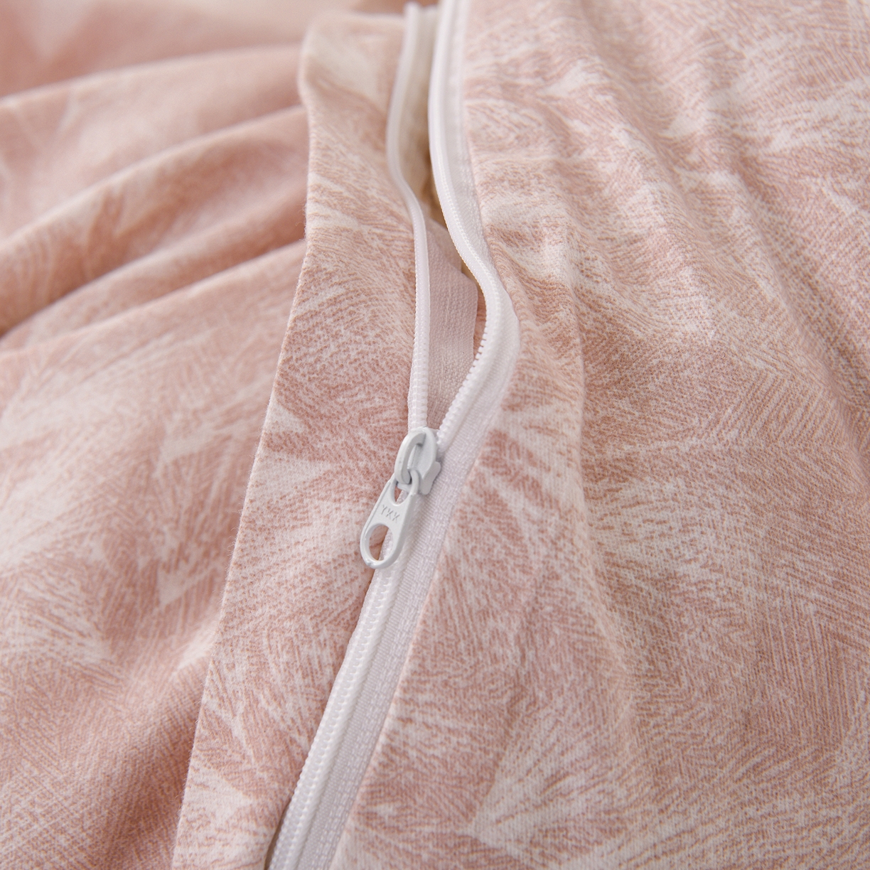 91家纺网 家纺一手货源 找家纺 润淳家居 2025新款百分百全棉磨毛四件套 丰收季节 粉