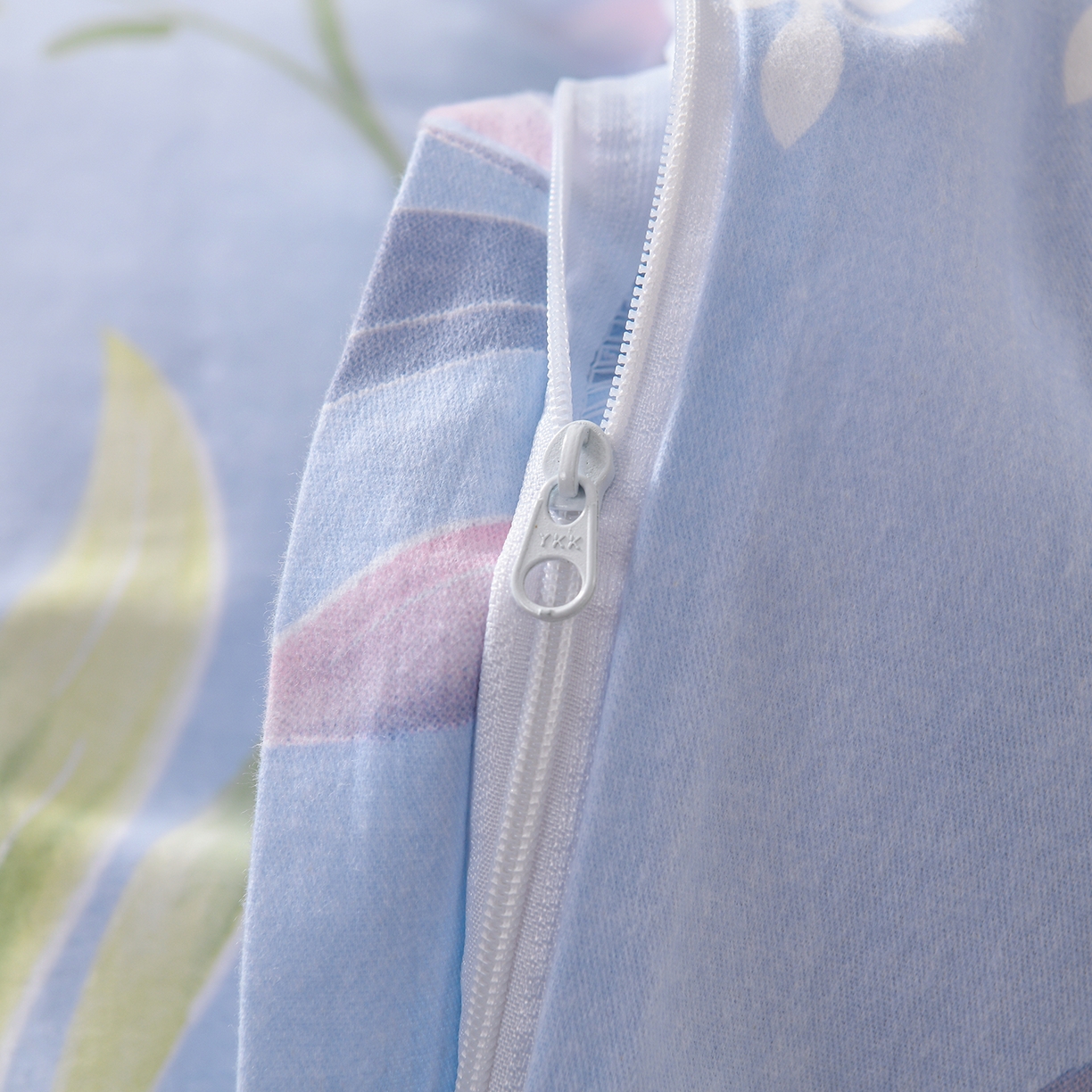 91家纺网 家纺一手货源 找家纺 润淳家居 2025新款百分百全棉磨毛四件套 和风雅颂 蓝