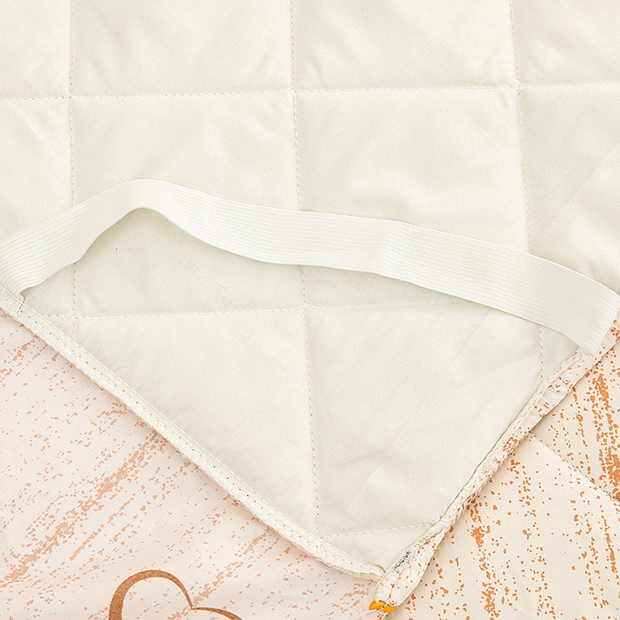 91家纺网 家纺一手货源 找家纺 笠裙家纺 2025新款磨毛夹棉S边单件三件套韩版防滑床裙单床裙床裙单件 爱心蝴蝶结