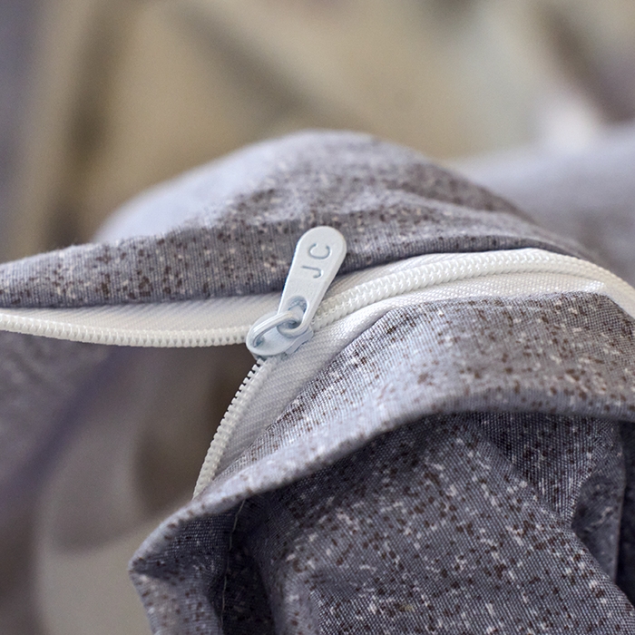 91家纺网 家纺一手货源 找家纺 悦织湾家纺 2025新款复古原麻四件套天然质朴舒适透气轻奢中式床单床笠款床上用品四件套 复古原麻-紫嫣