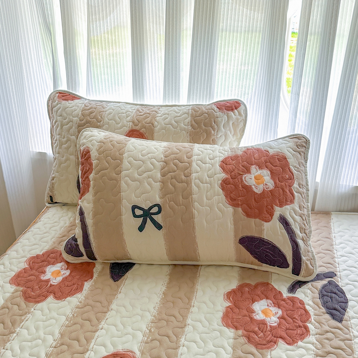 91家纺网 家纺一手货源 找家纺 笠裙家纺 2025新款磨毛夹棉S边单件三件套韩版防滑床裙单床裙床裙单件 宠爱