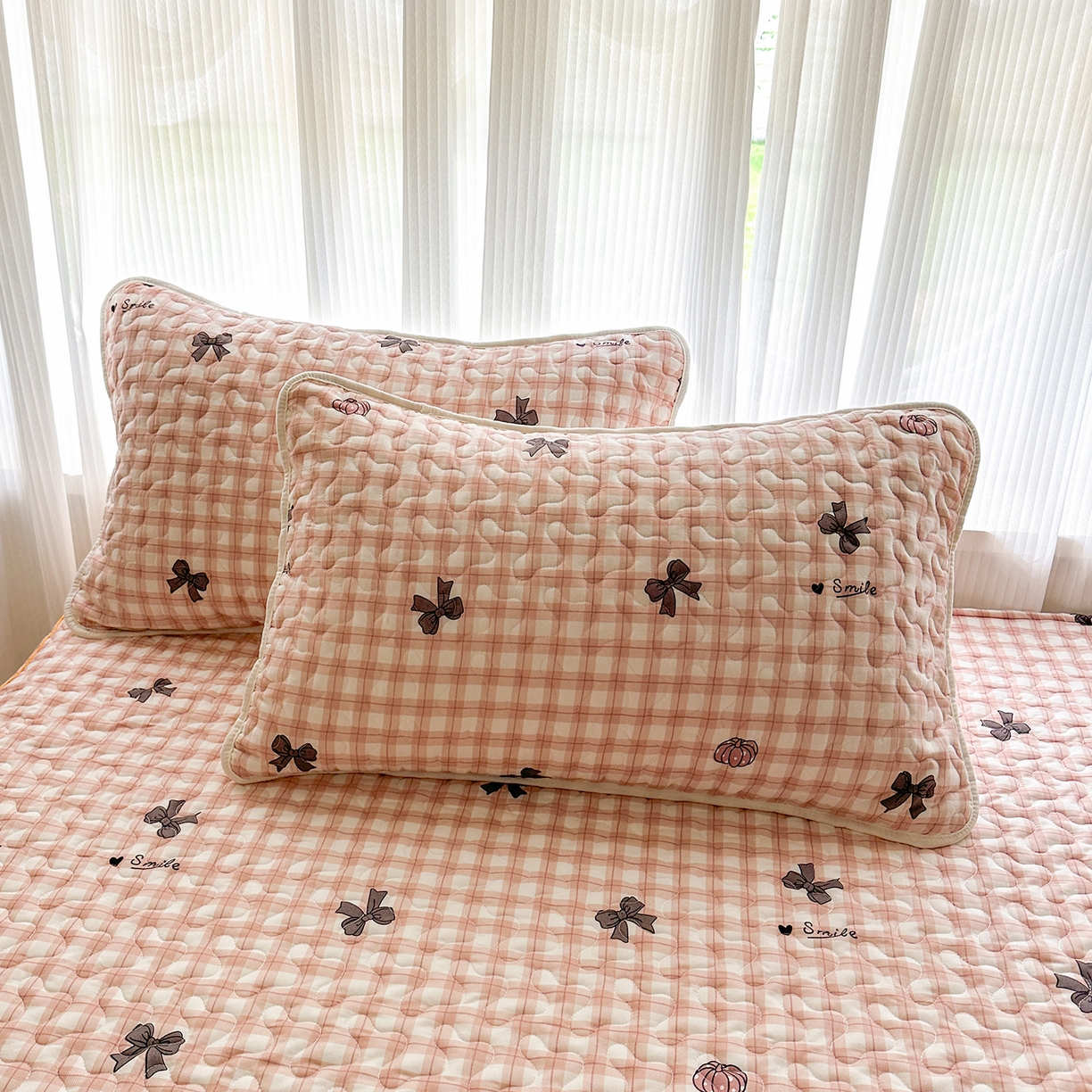 91家纺网 家纺一手货源 找家纺 笠裙家纺 2025新款磨毛夹棉S边单件三件套韩版防滑床裙单床裙床裙单件 蝶恋