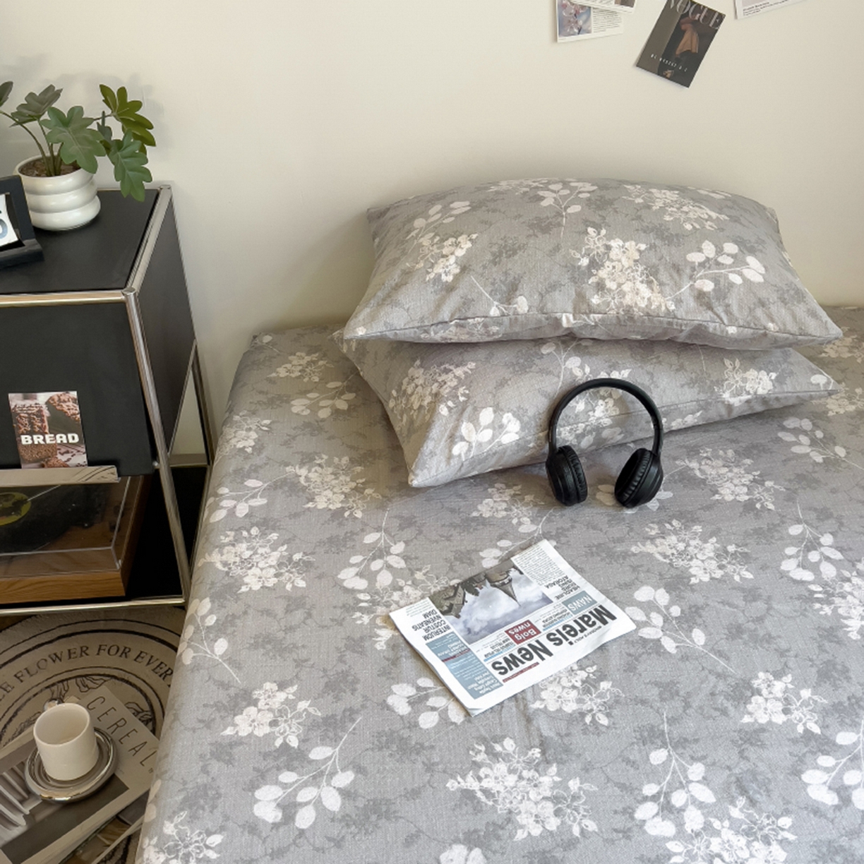 91家纺网 家纺一手货源 找家纺 （总）悦织湾家纺 2025新款复古原麻床笠天然质朴舒适透气轻奢中式典雅精致单床笠床笠单品枕套三件套