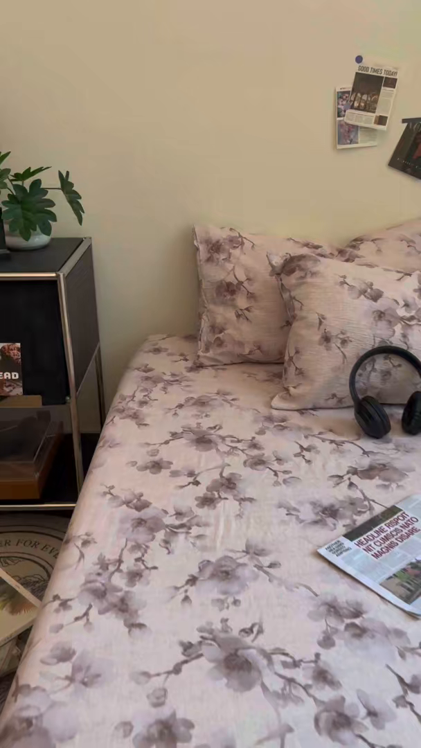 91家纺网 家纺一手货源 找家纺 悦织湾家纺 2025新款复古原麻床笠天然质朴舒适透气轻奢中式典雅精致单床笠床笠单品枕套三件套 复古原麻-漫枝